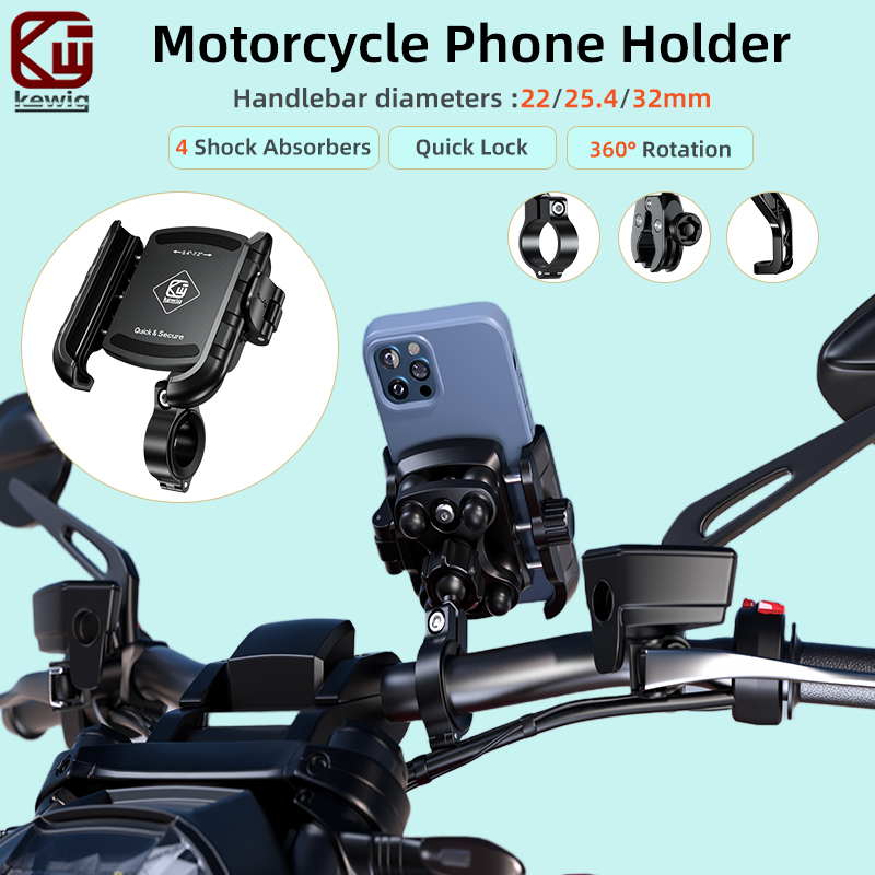 Commuter Bike Lock - Supporto per telefono da moto Kewig